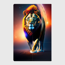 Магнитный плакат 2Х3 Космический Идущий лев