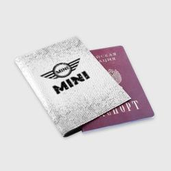 Обложка для паспорта матовая кожа Mini с потертостями на светлом фоне - фото 2