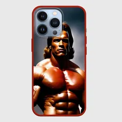 Чехол для iPhone 13 Pro Арнольд Шварценеггер железный арни
