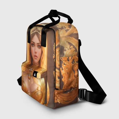 Женский рюкзак 3D Матрёшка 585 Гольд Меган - фото 2