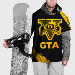 Накидка на куртку 3D GTA - gold gradient