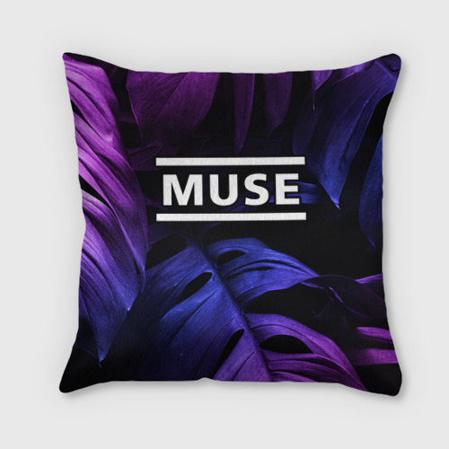 Подушка 3D Muse neon monstera