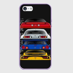 Чехол для iPhone 5/5S матовый Тойота, Ниссан, Хонда, Скайлайн