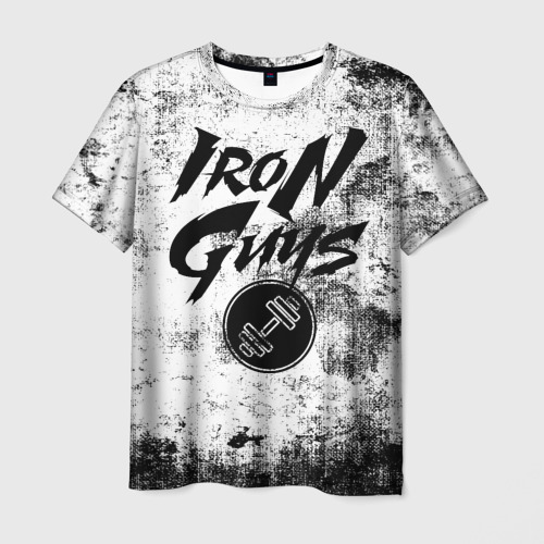 Мужская футболка 3D Iron Guys Bodybuilding, цвет 3D печать