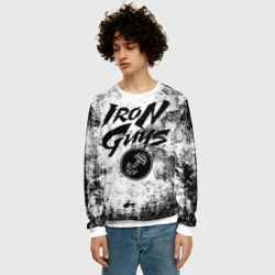Мужской свитшот 3D Iron Guys Bodybuilding - фото 2