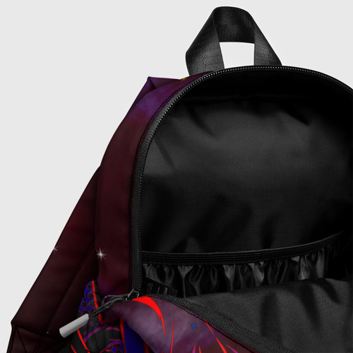 Детский рюкзак 3D с принтом Аниме Пламенная дева, фото #4