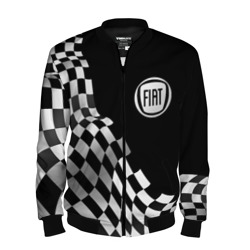 Мужской бомбер 3D Fiat racing flag