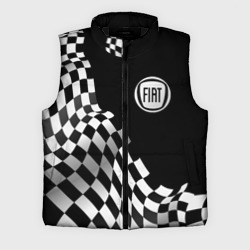 Мужской жилет утепленный 3D Fiat racing flag