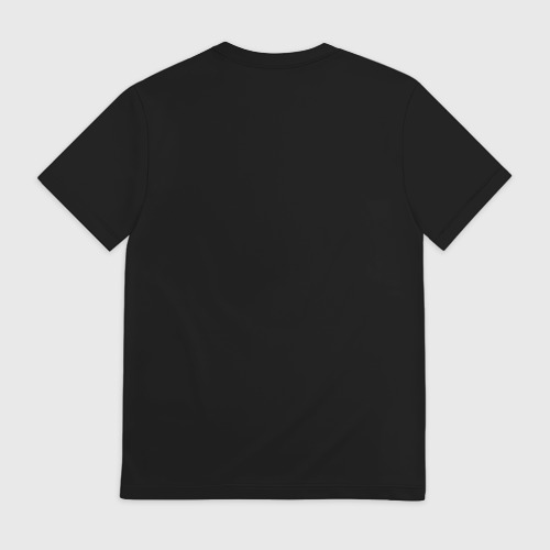 Мужская футболка 3D с принтом Погранвойска России, вид сзади #1