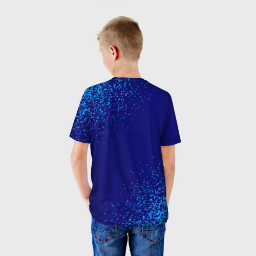 Детская футболка 3D Данила рокозавр, цвет 3D печать - фото 4