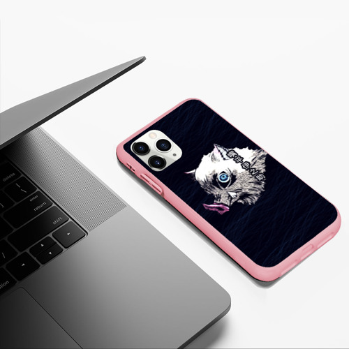 Чехол для iPhone 11 Pro Max матовый с принтом Кабан Иноскэ Хасибира, фото #5