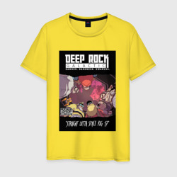 Мужская футболка хлопок Deep Rock Galactic team