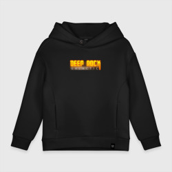 Детское худи Oversize хлопок Deep Rock Galactic logo