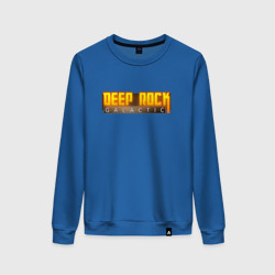 Женский свитшот хлопок Deep Rock Galactic logo