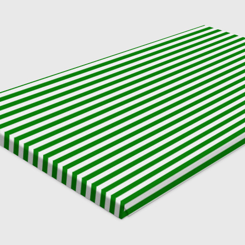 Холст прямоугольный Тельняшка зеленая Пограничных войск, цвет 3D печать - фото 4