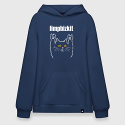 Худи SuperOversize хлопок Limp Bizkit rock cat