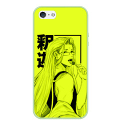 Чехол для iPhone 5/5S матовый Lime Buddha