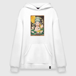 Худи SuperOversize хлопок The Buddha Tarot Card