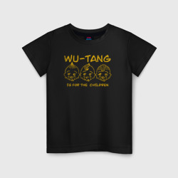 Детская футболка хлопок Wu-Tang для детей