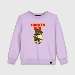 Детский свитшот хлопок Chicken Gun - игра