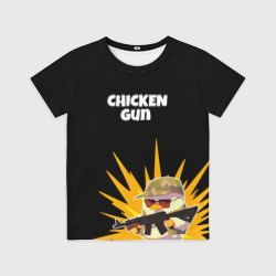 Детская футболка 3D Цыплячий спецназ