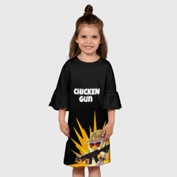 Детское платье 3D Цыплячий спецназ - фото 2