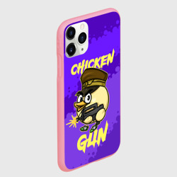 Чехол для iPhone 11 Pro Max матовый Чикен Ган - цыпленок - фото 2