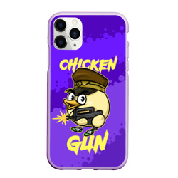 Чехол для iPhone 11 Pro Max матовый Чикен Ган - цыпленок