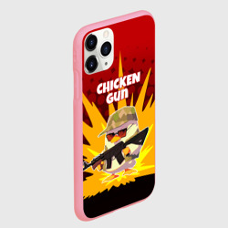 Чехол для iPhone 11 Pro Max матовый Chicken Gun - спецназ - фото 2
