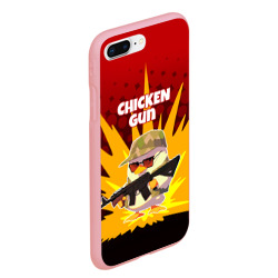 Чехол для iPhone 7Plus/8 Plus матовый Chicken Gun - спецназ - фото 2