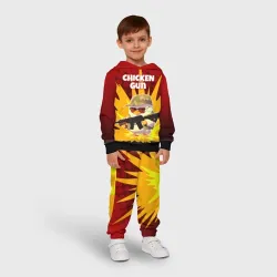 Детский костюм с толстовкой 3D Chicken Gun - спецназ - фото 2
