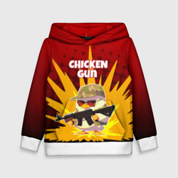 Детская толстовка 3D Chicken Gun - спецназ