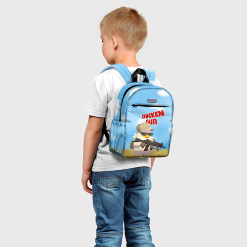 Детский рюкзак 3D Цыпленок - Чикен Ган - фото 3