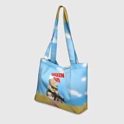 Пляжная сумка 3D Цыпленок - Чикен Ган - фото 2