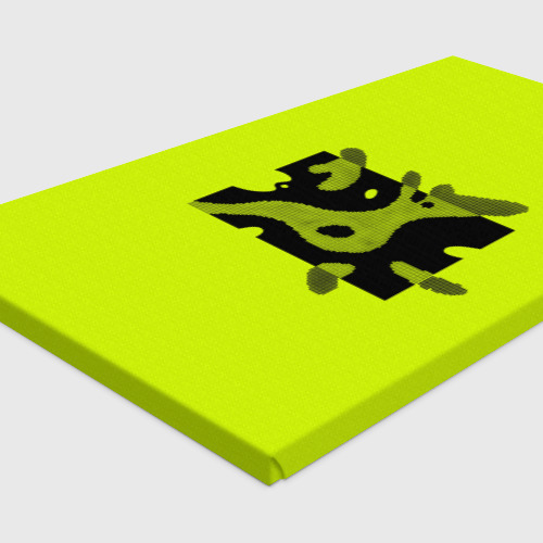 Холст прямоугольный Pixel paths, цвет 3D печать - фото 4