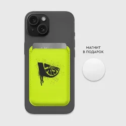 Картхолдер Magsafe магнитный Fresh lime - фото 2