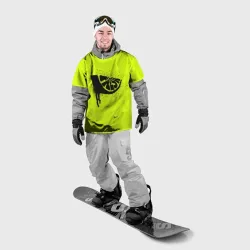 Накидка на куртку 3D Fresh lime