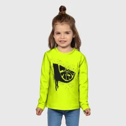 Детский лонгслив 3D Fresh lime - фото 2