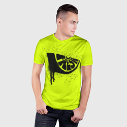 Мужская футболка 3D Slim Fresh lime - фото 2