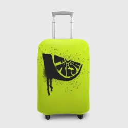 Чехол для чемодана 3D Fresh lime
