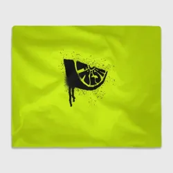 Плед 3D Fresh lime