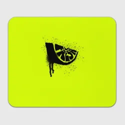 Прямоугольный коврик для мышки Fresh lime