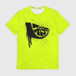 Мужская футболка 3D Fresh lime