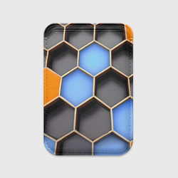 Картхолдер Magsafe магнитный Гексагон