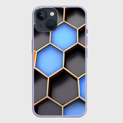 Чехол для iPhone 14 Гексагон