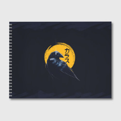 Альбом для рисования Raven and moon