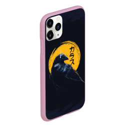 Чехол для iPhone 11 Pro Max матовый Raven and moon - фото 2