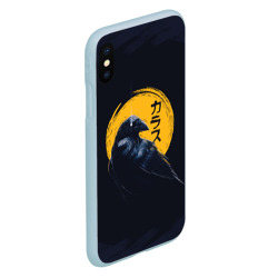 Чехол для iPhone XS Max матовый Raven and moon - фото 2