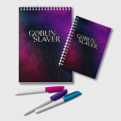 Блокнот Goblin Slayer gradient space