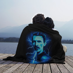 Плед 3D Nikola Tesla - flash of lightning - фото 2